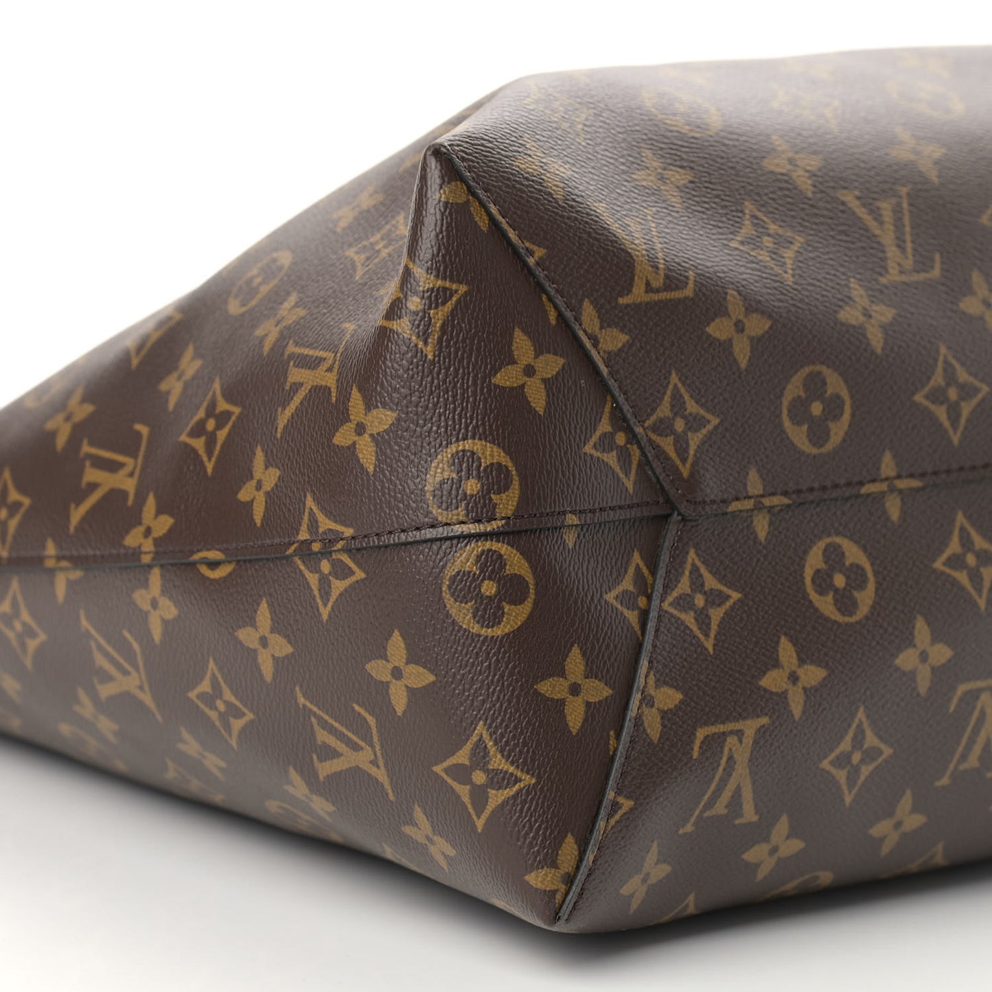 Monogram Flower Hobo Black