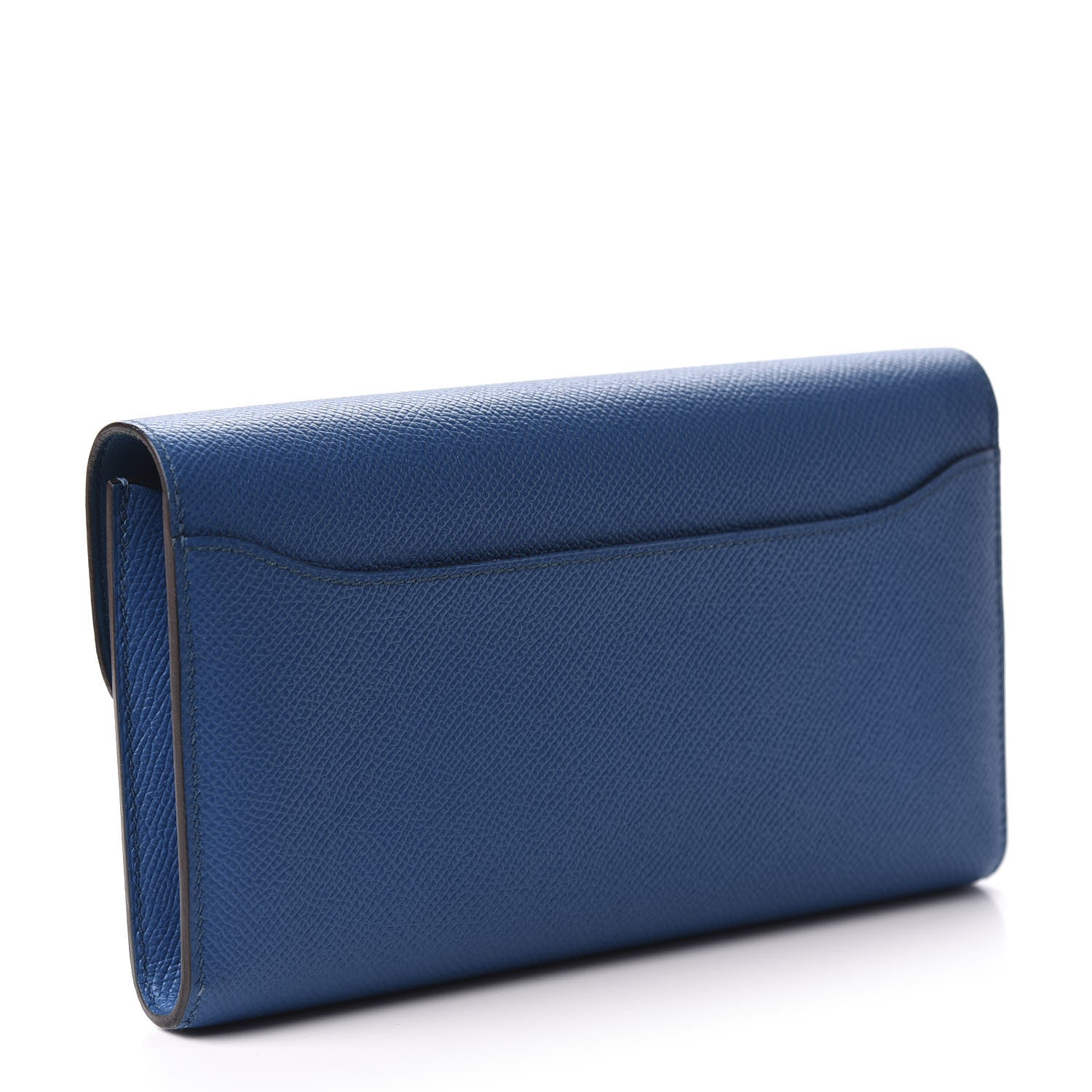 Hermes Epsom Constance Long Wallet Bleu Izmir 3 of 10