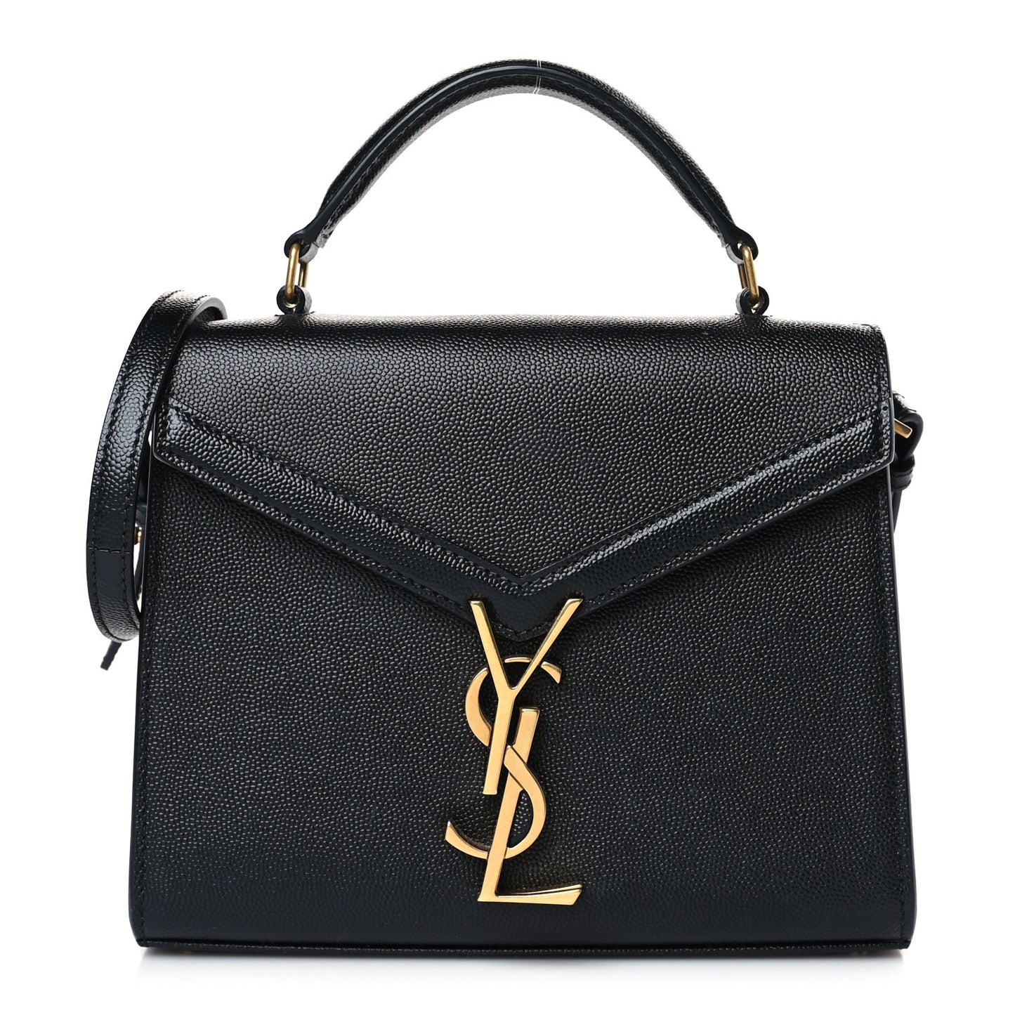Grain de Poudre Mini Classic Monogram Cassandra Top Handle Black