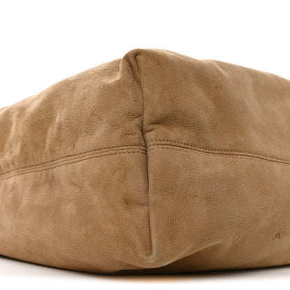 Balenciaga Suede Strike Hold Hobo Natural 10 of 11