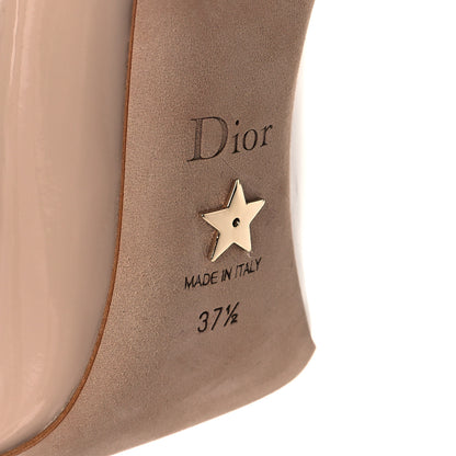 Christian Dior Patent D-Moi Pumps 37.5 Nude 7 of 9