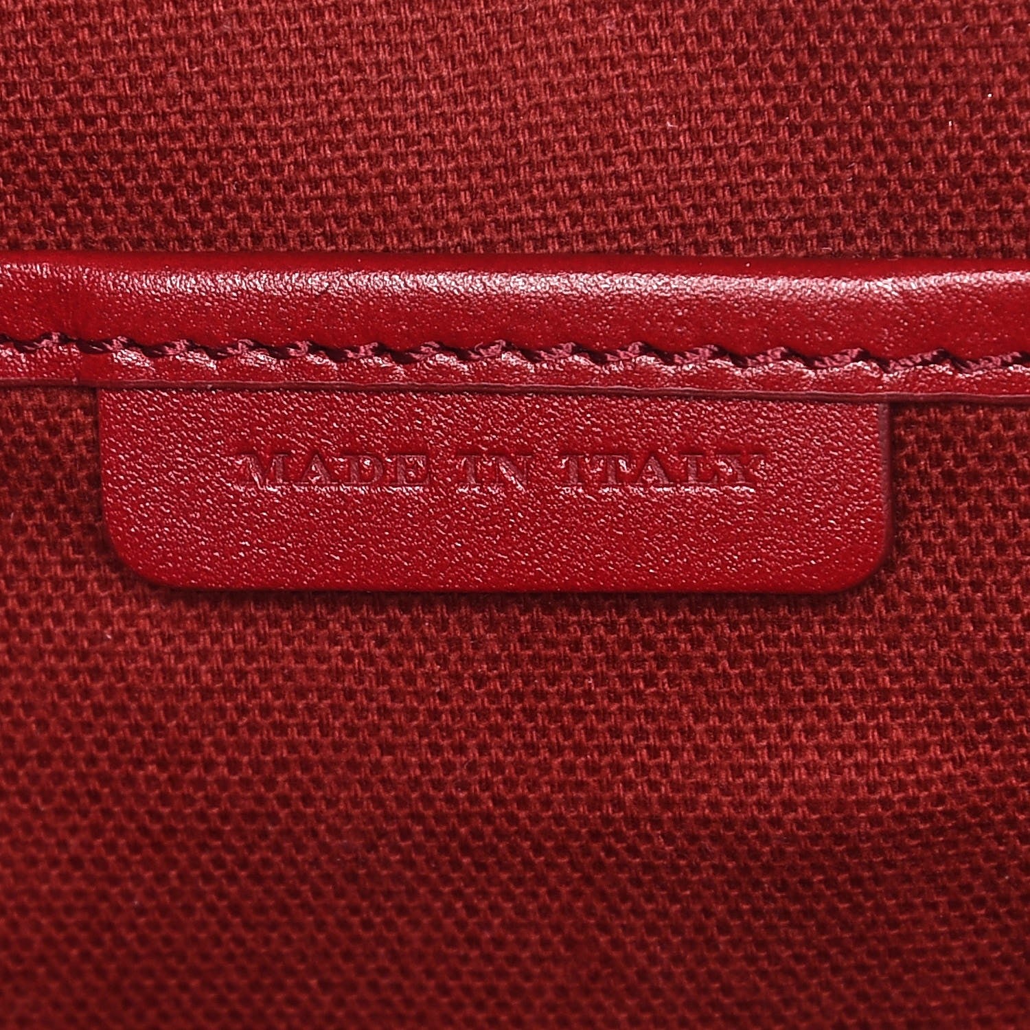 Burberry Haymarket Check Medium Salisbury Tote Military Red 7 of 12
