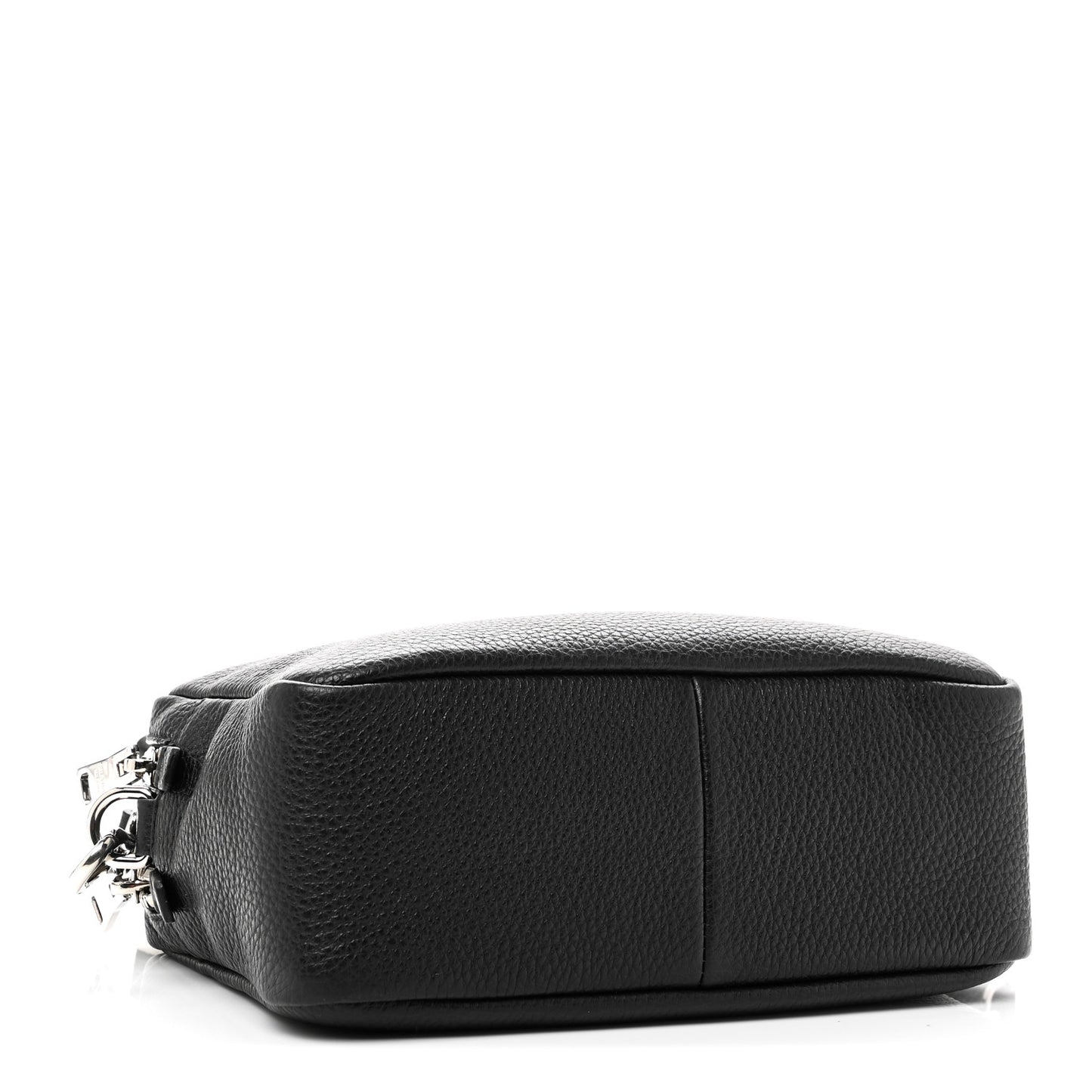 Vitello Daino Soft Camera Crossbody Black