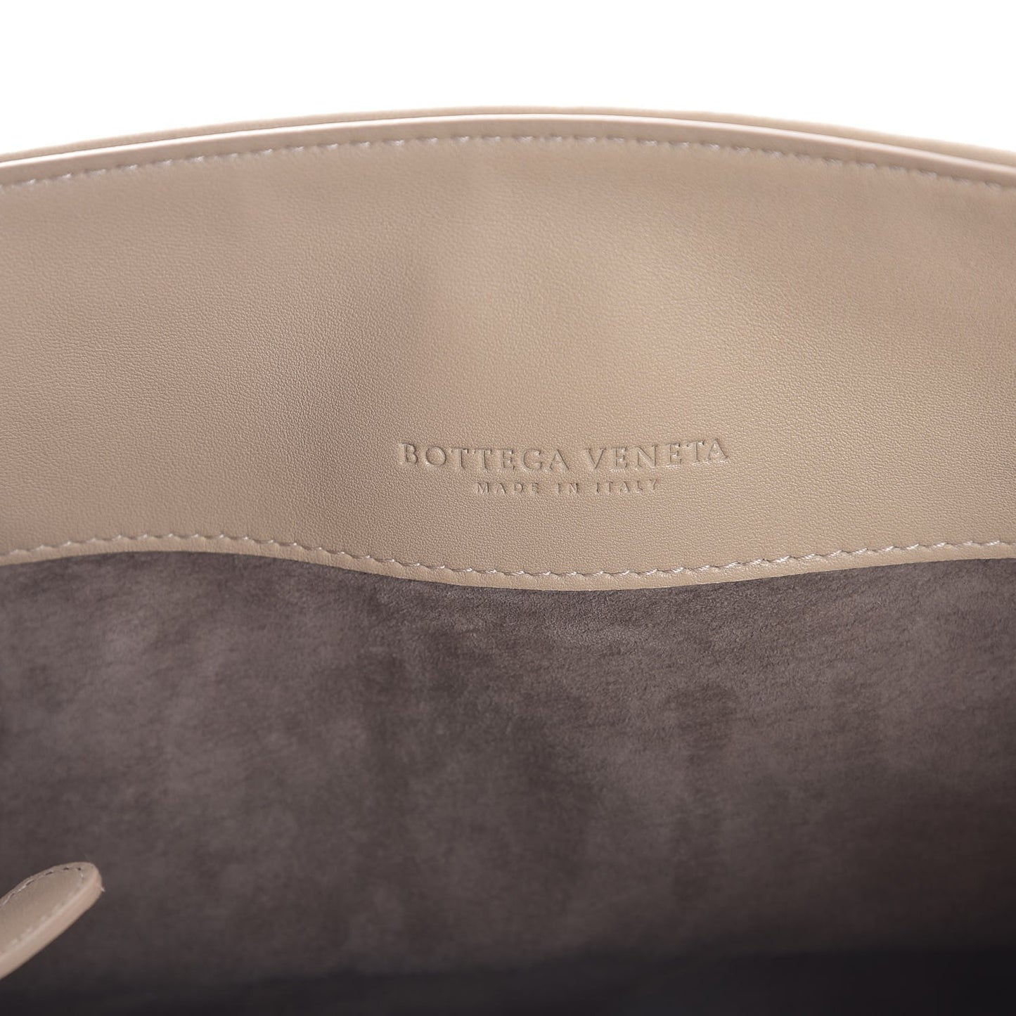 Nappa Intrecciato Rialto Shoulder Bag Mink