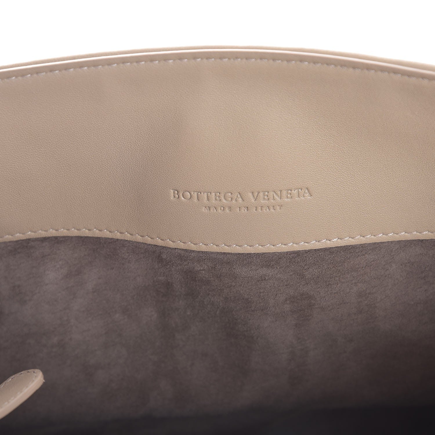 Bottega Veneta Nappa Intrecciato Rialto Shoulder Bag Mink 6 of 8