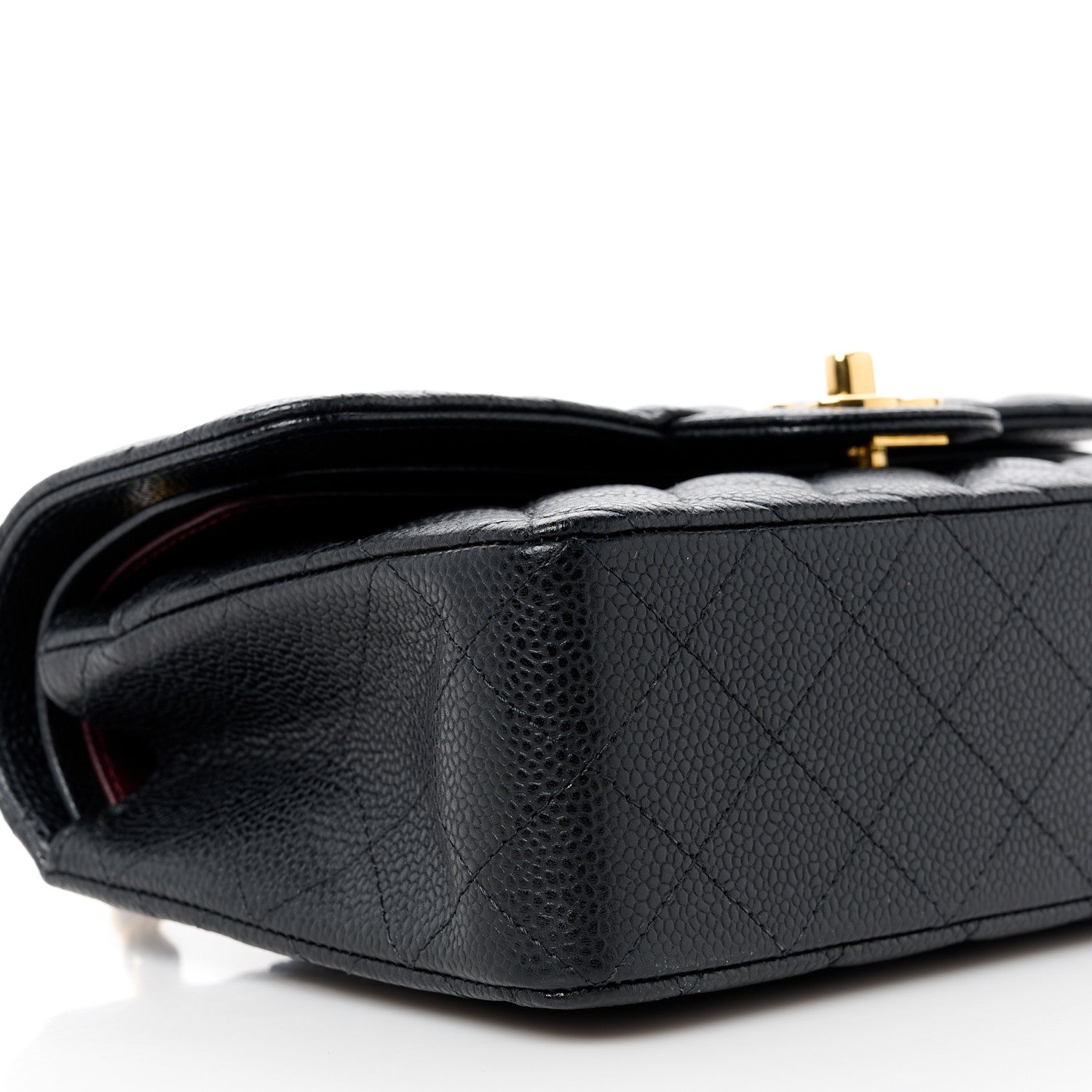Chanel Caviar Quilted Small Double Flap Black 10 of 12