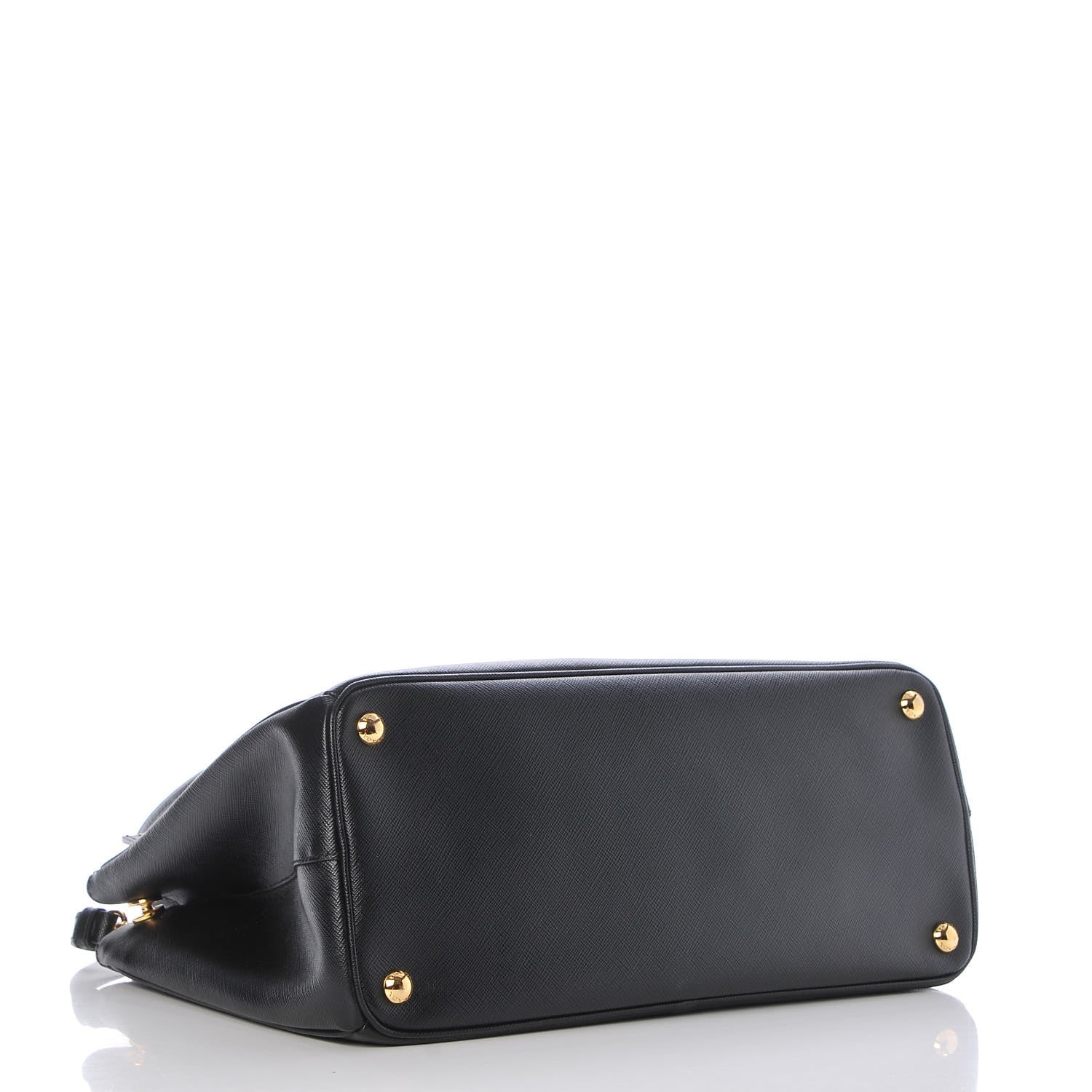 Prada Saffiano Medium Galleria Double Zip Tote Black 5 of 10