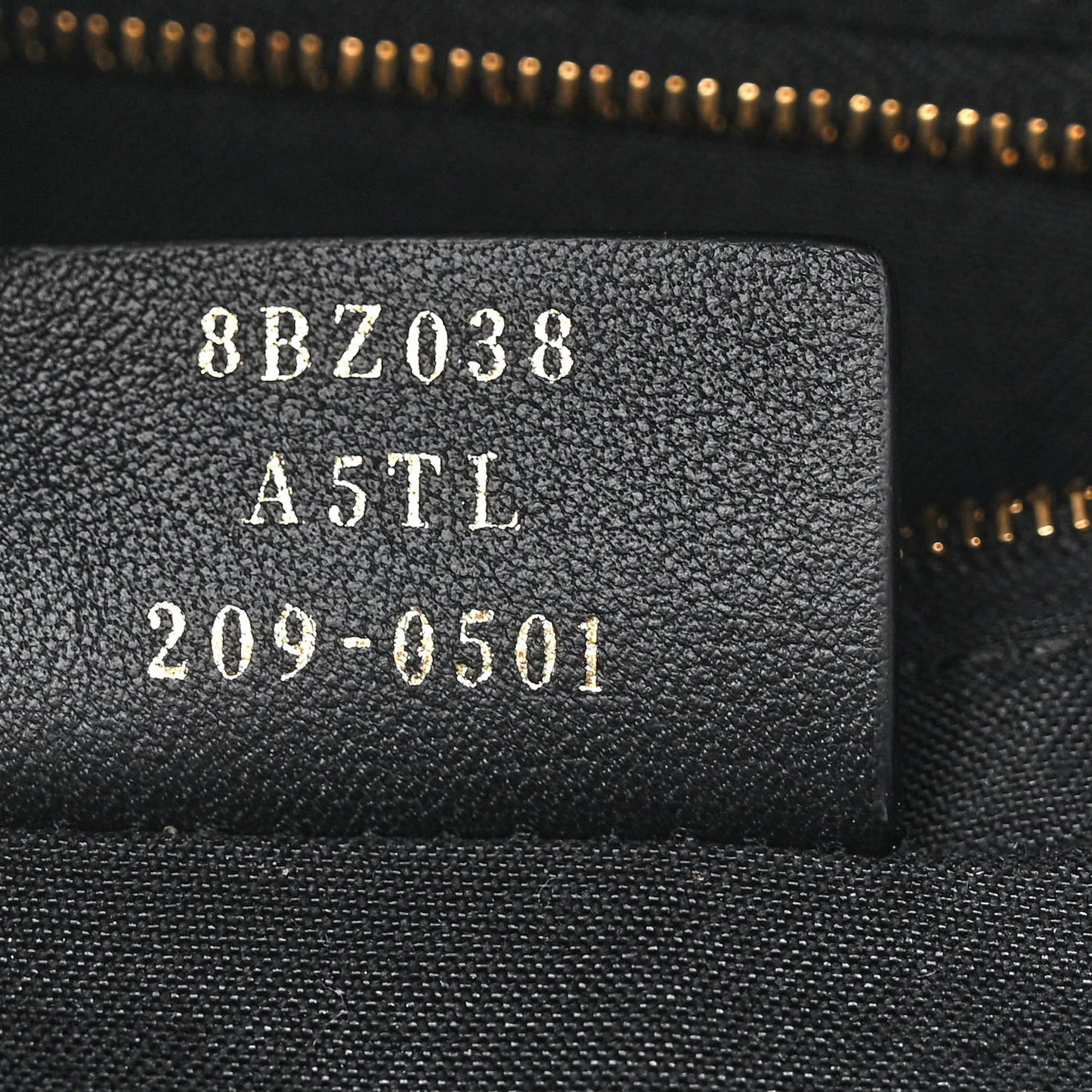 Vitello Bi-Color FF 1974 Embossed Mini Backpack Maya Black