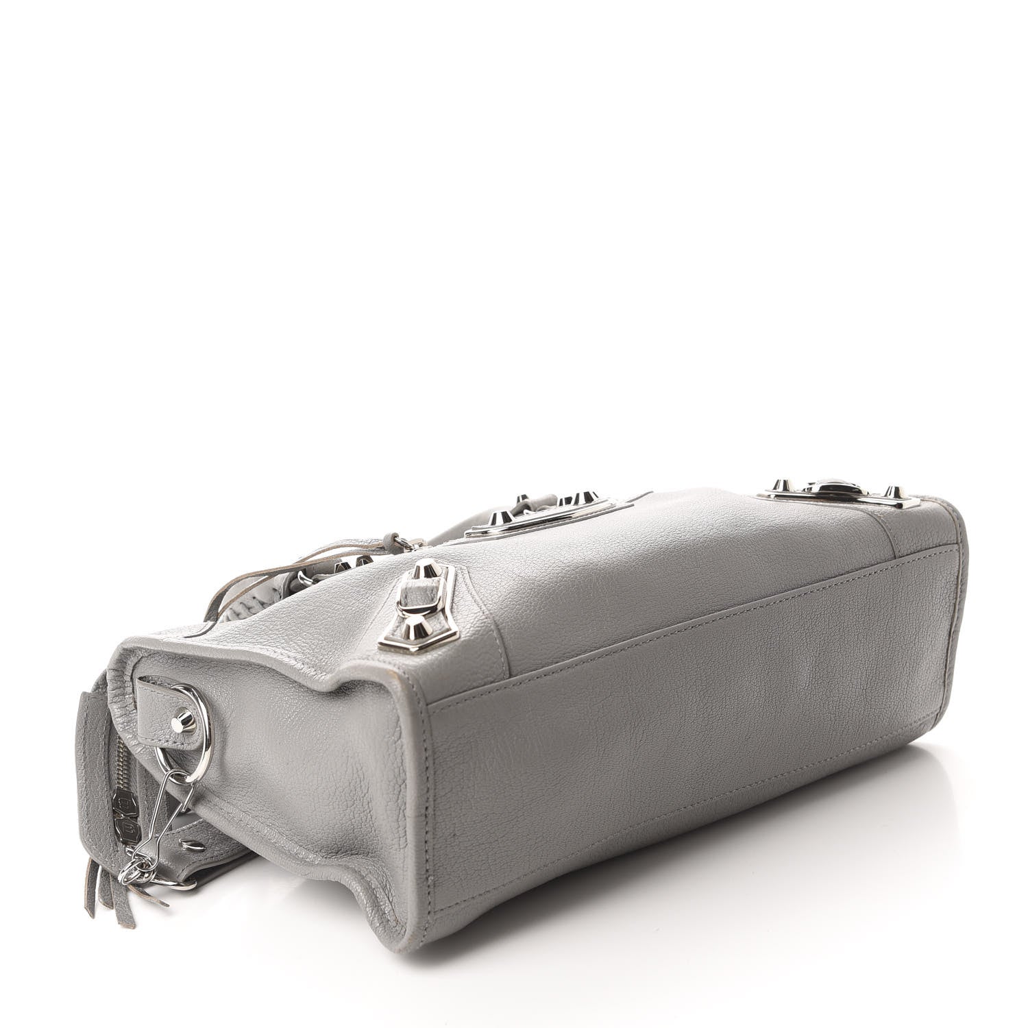 Balenciaga Chevre Silver Metallic Edge S City Gris Haussmannien 4 of 10