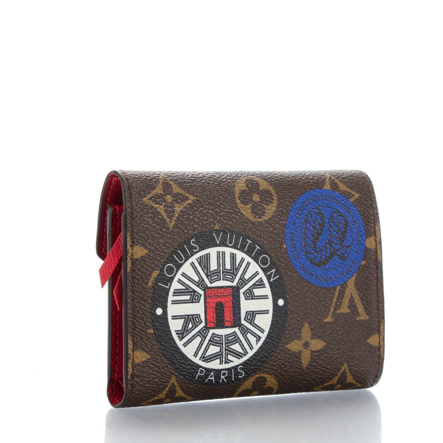 Louis Vuitton Monogram World Tour Victorine Wallet 3 of 6
