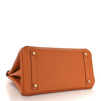 Hermes Epsom Birkin 30 Orange 4 of 15