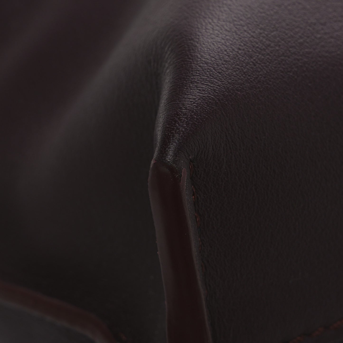 Calfskin Flamenco Knot Clutch Prune