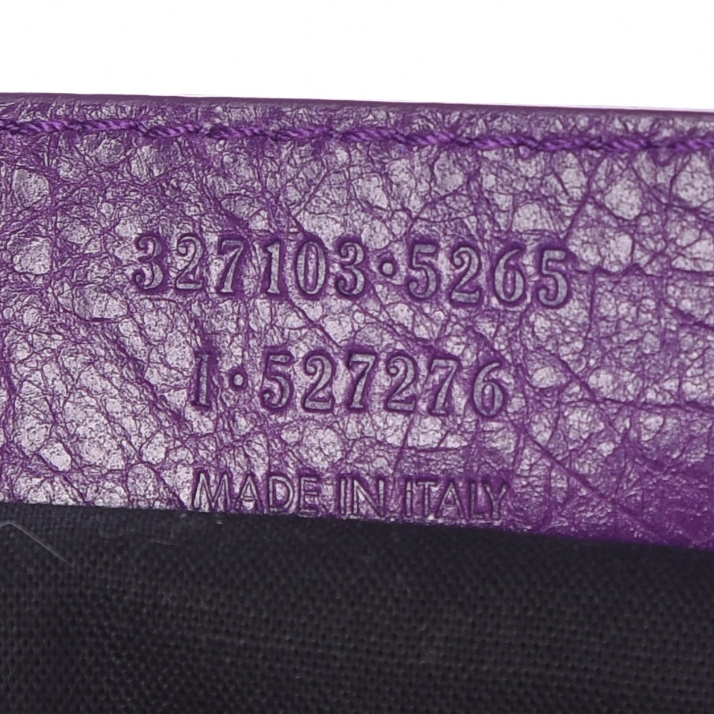 Agneau Classic Hardware Mini Twiggy Ultraviolet
