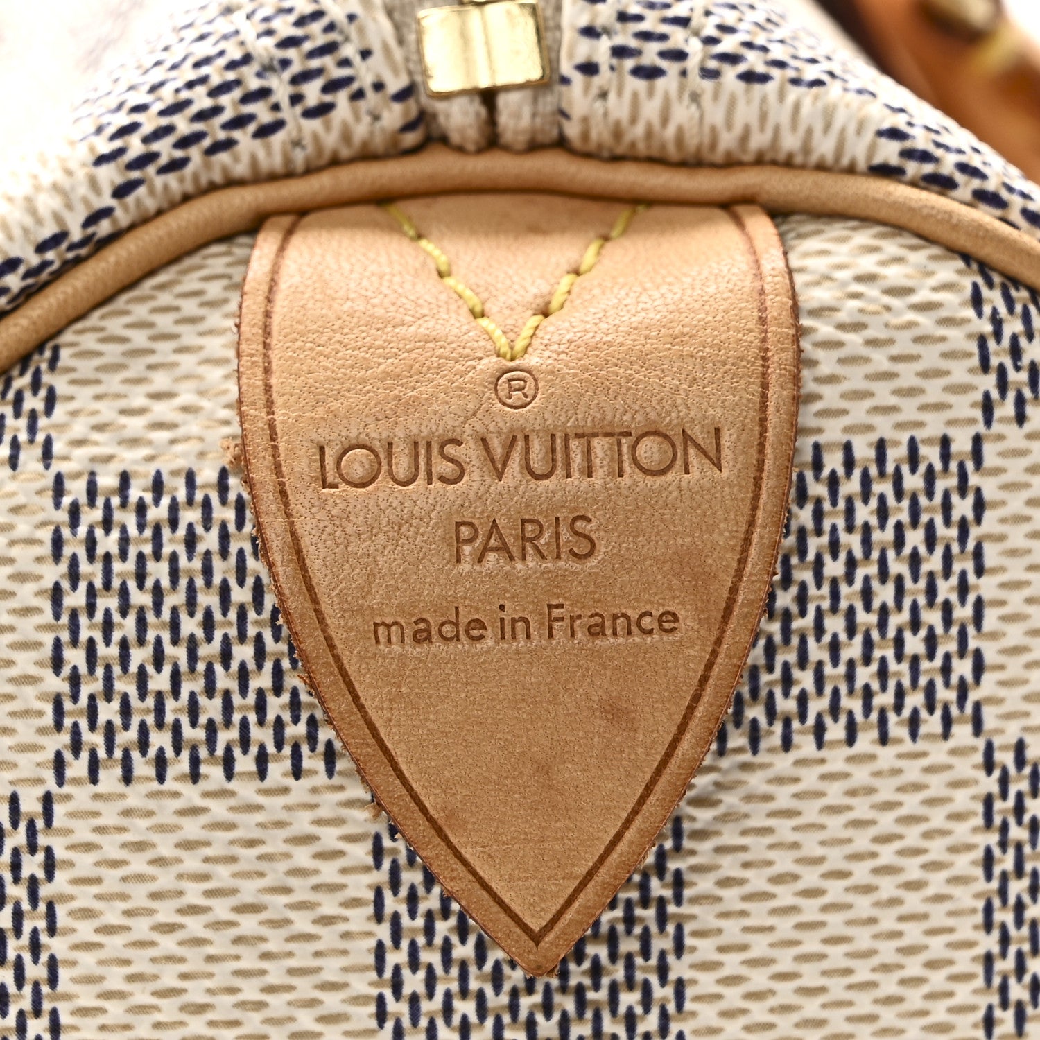 Louis Vuitton Damier Azur Speedy 25 6 of 9