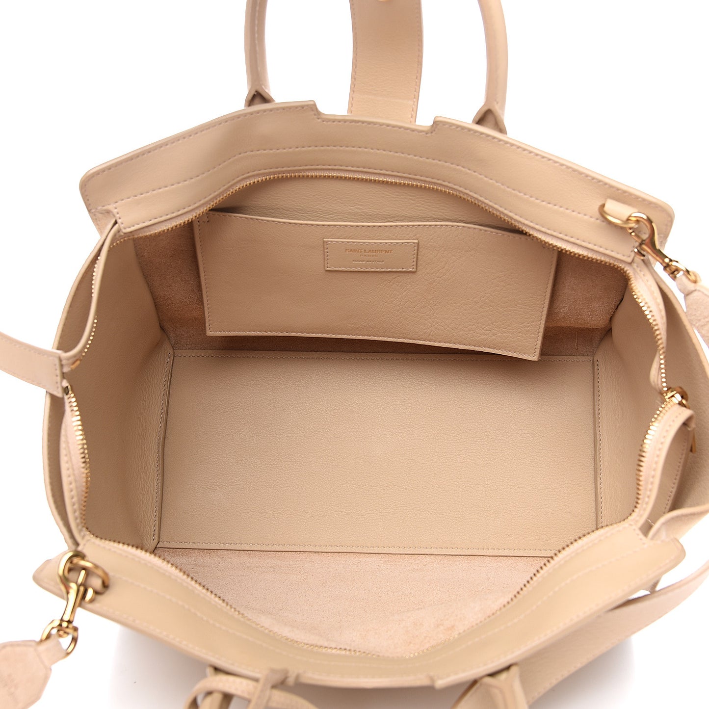 Calfskin Small Monogram Downtown Cabas Nude Powder