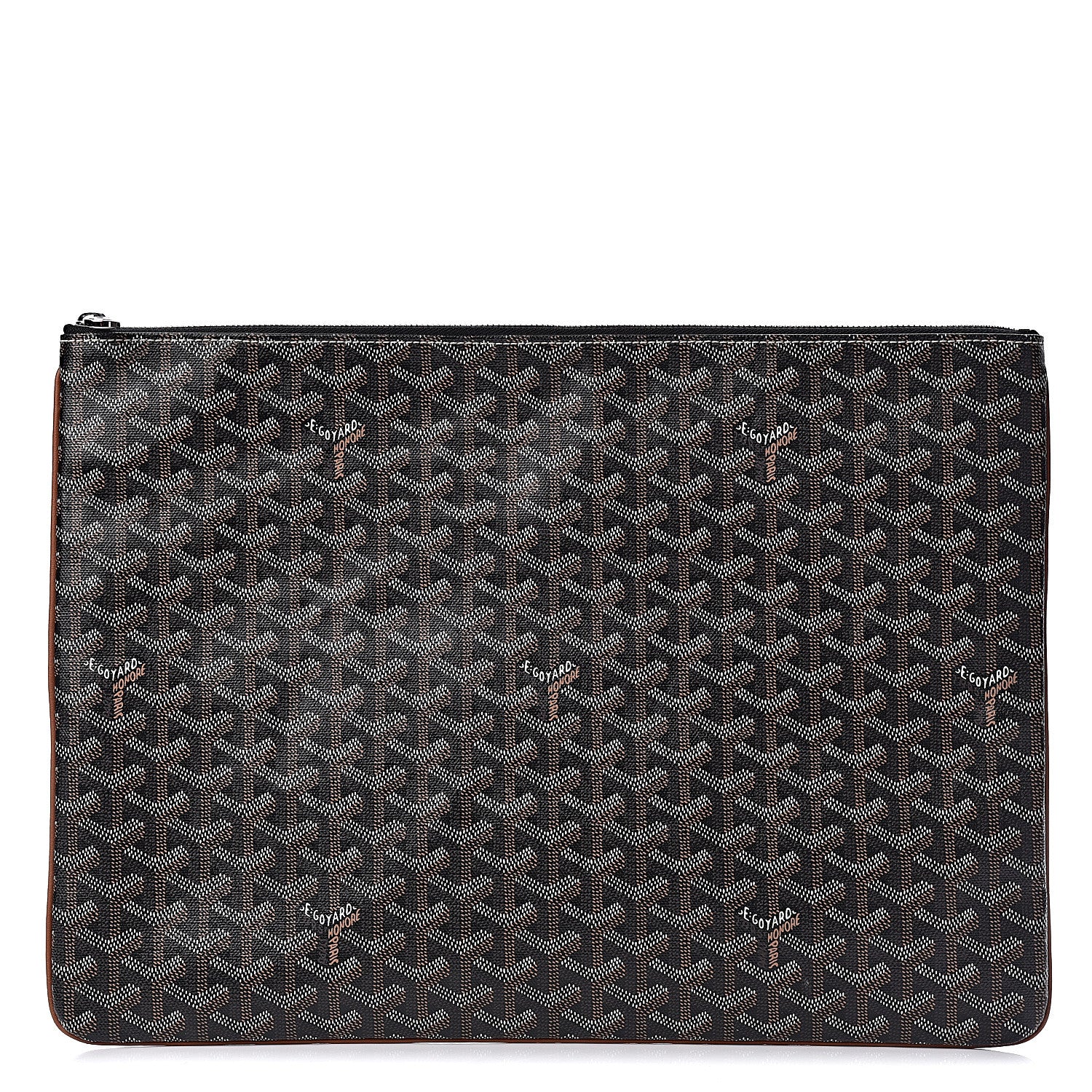 Goyard Goyardine Senat Pochette GM Black 1 of 7