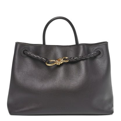 Bottega Veneta Silky Calfskin Medium Andiamo Shoulder Bag Fondant 1 of 9
