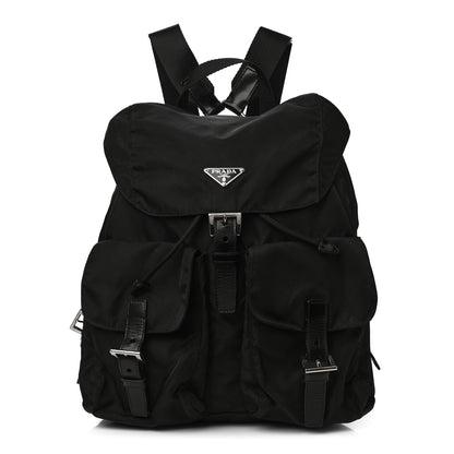 Prada Tessuto Nylon Vela Small Backpack Black 1 of 10
