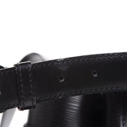 Louis Vuitton Epi Sac D'Epaule GM Black 14 of 14