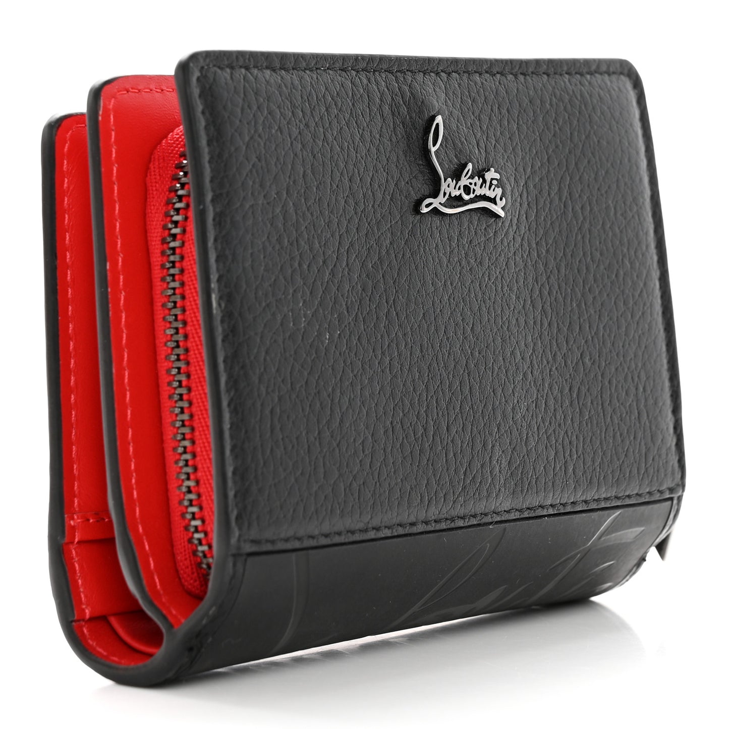Calfskin Mini Paloma Wallet Black