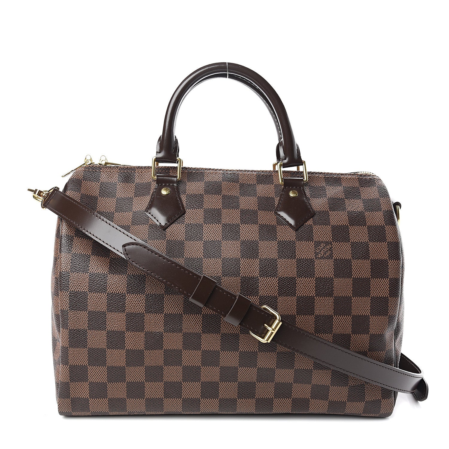 Louis Vuitton Damier Ebene Speedy Bandouliere 30 1 of 10