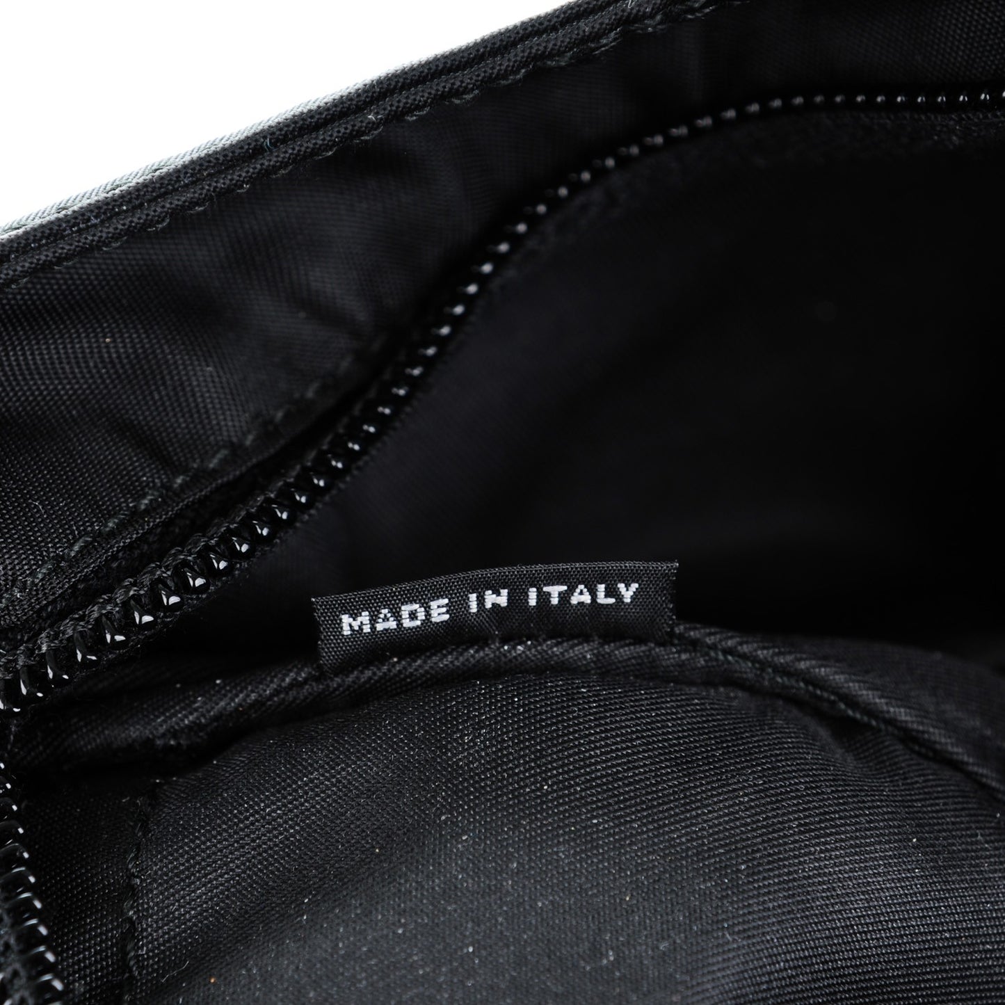Nylon Vela Flat Messenger Bag Black