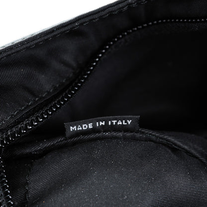 Prada Nylon Vela Flat Messenger Bag Black 7 of 8