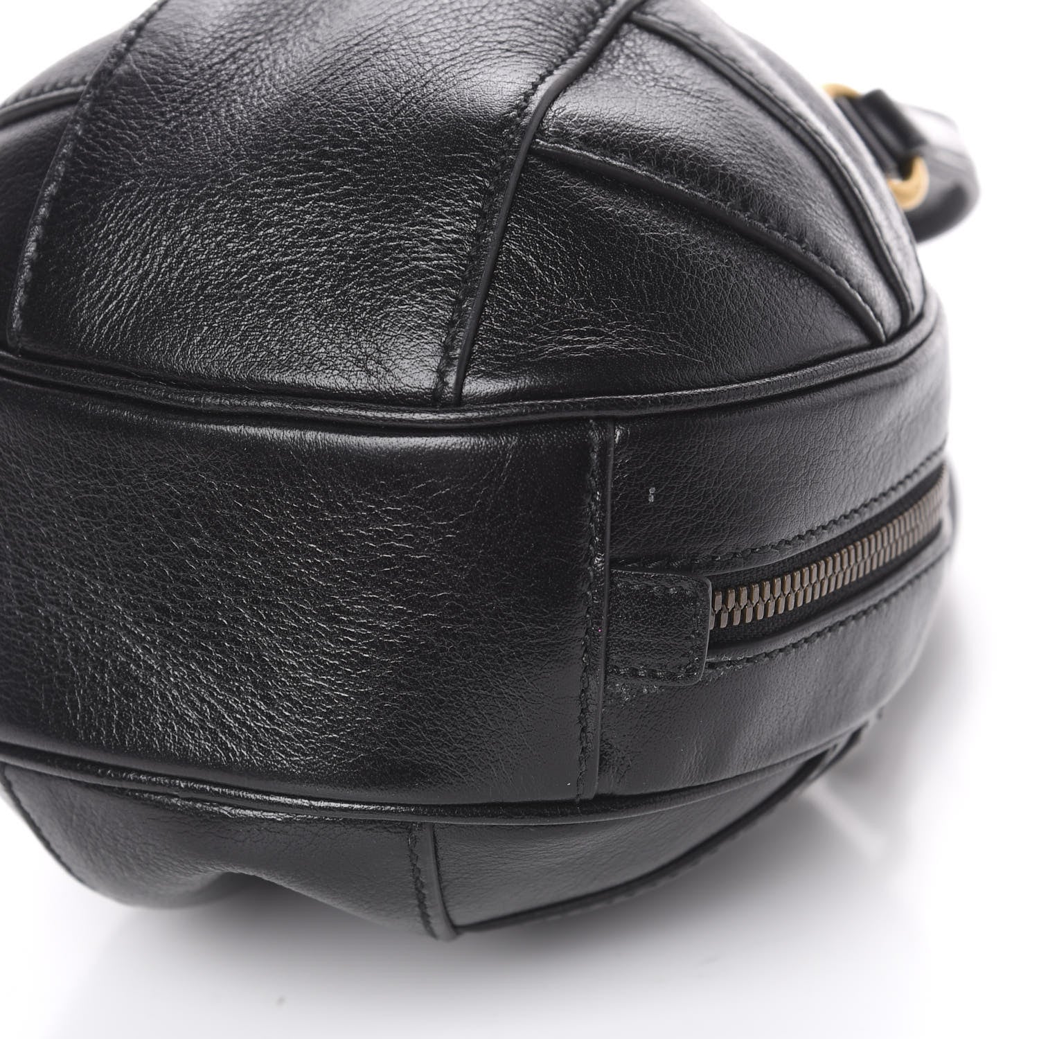 Gucci Piuma Lux Energy Mini Tifosa Basketball Shaped Shoulder Bag Black 8 of 9