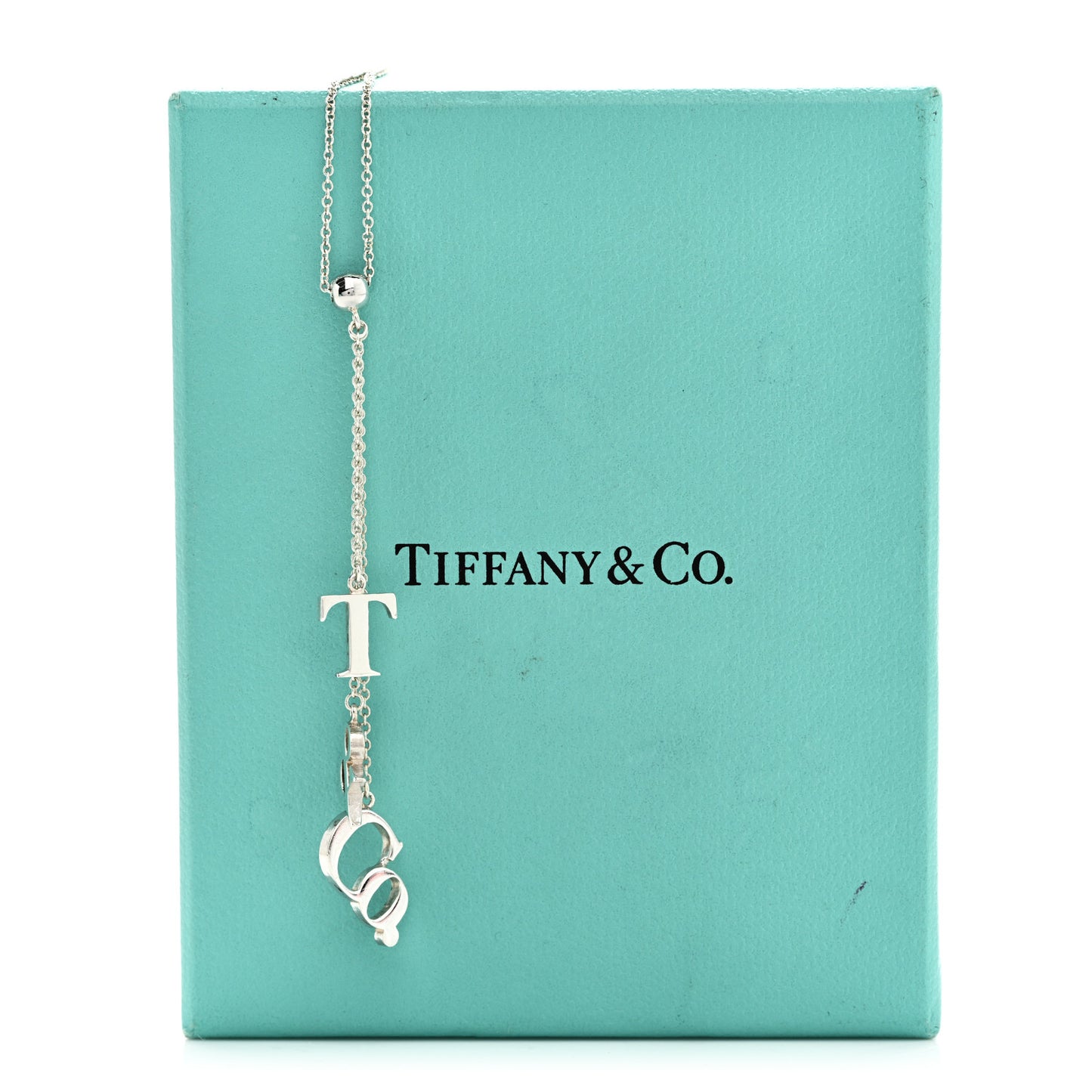 Sterling Silver Letters Lariat Necklace