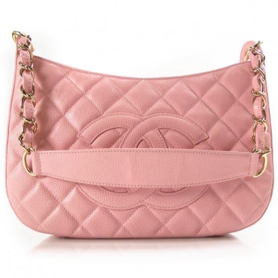 Caviar Shoulder Bag Pink
