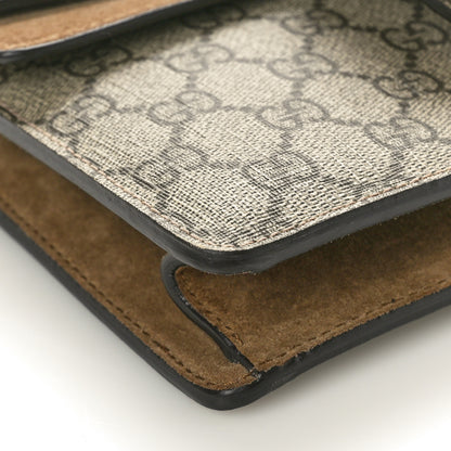 Gucci GG Supreme Monogram Mini Dionysus Shoulder Bag Taupe 10 of 11