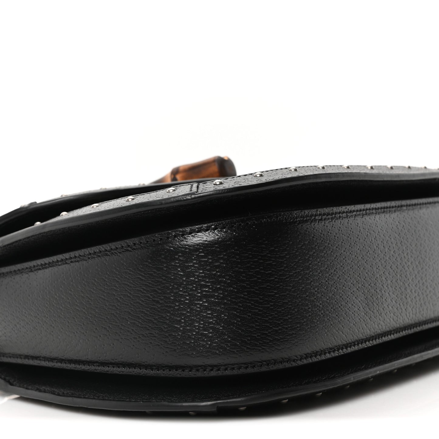 GG Supreme Monogram Studded Calfskin 100 Centennial Geometric Medium Bamboo 1947 Top Handle Bag Beige Ebony Multicolor