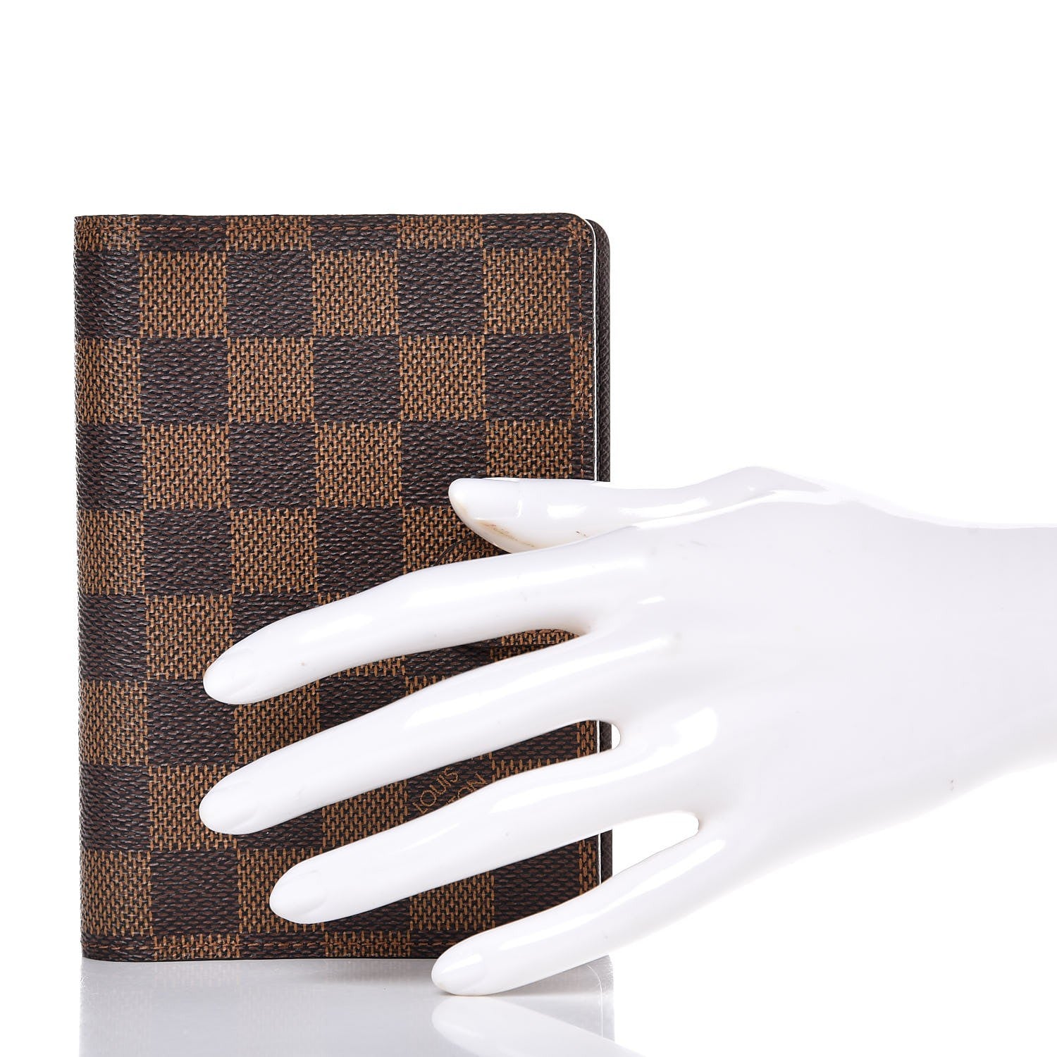 Louis Vuitton Damier Ebene Small Ring Agenda Cover 2 of 7
