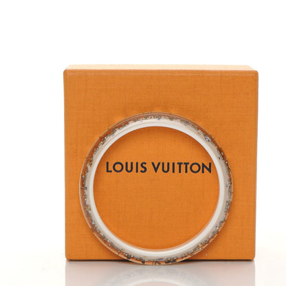 Louis Vuitton Resin Swarovski Small Inclusion Bracelet PM White 5 of 5