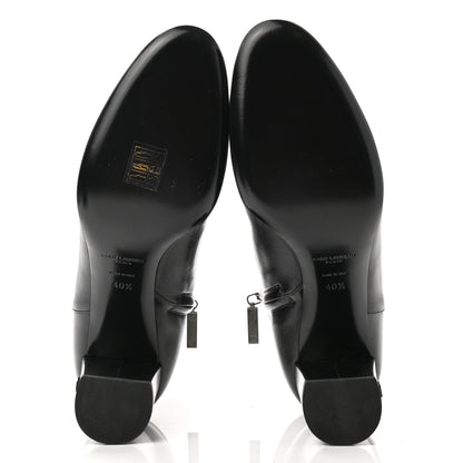 Saint Laurent Nappa Vendome Loulou Ankle Zip Boot 40.5 Black 5 of 10