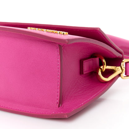 Jacquemus Calfskin Le Chiquito Moyen Dark Pink 9 of 9