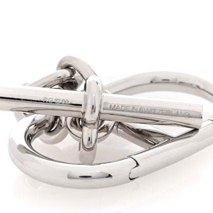 Hermes Palladium Chaine d'Ancre Key Ring 3 of 4