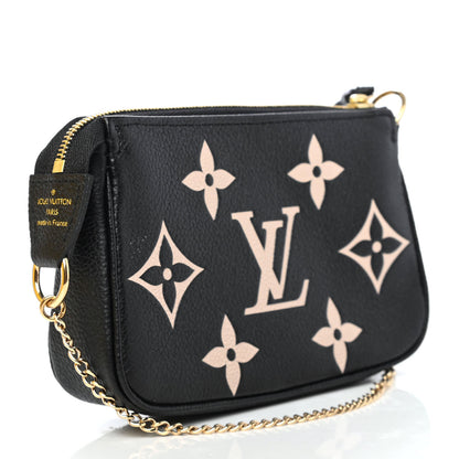 Louis Vuitton Empreinte Monogram Giant Mini Pochette Accessories Black 2 of 4