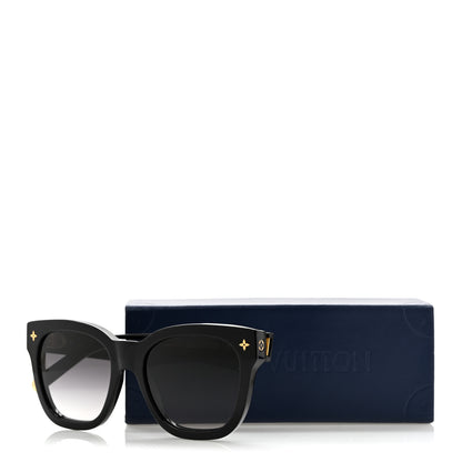Louis Vuitton Acetate My Monogram Square Sunglasses Z1523W Black 7 of 7