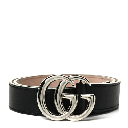 Gucci Calfskin Kids Double G 20mm Belt L Black 1 of 5