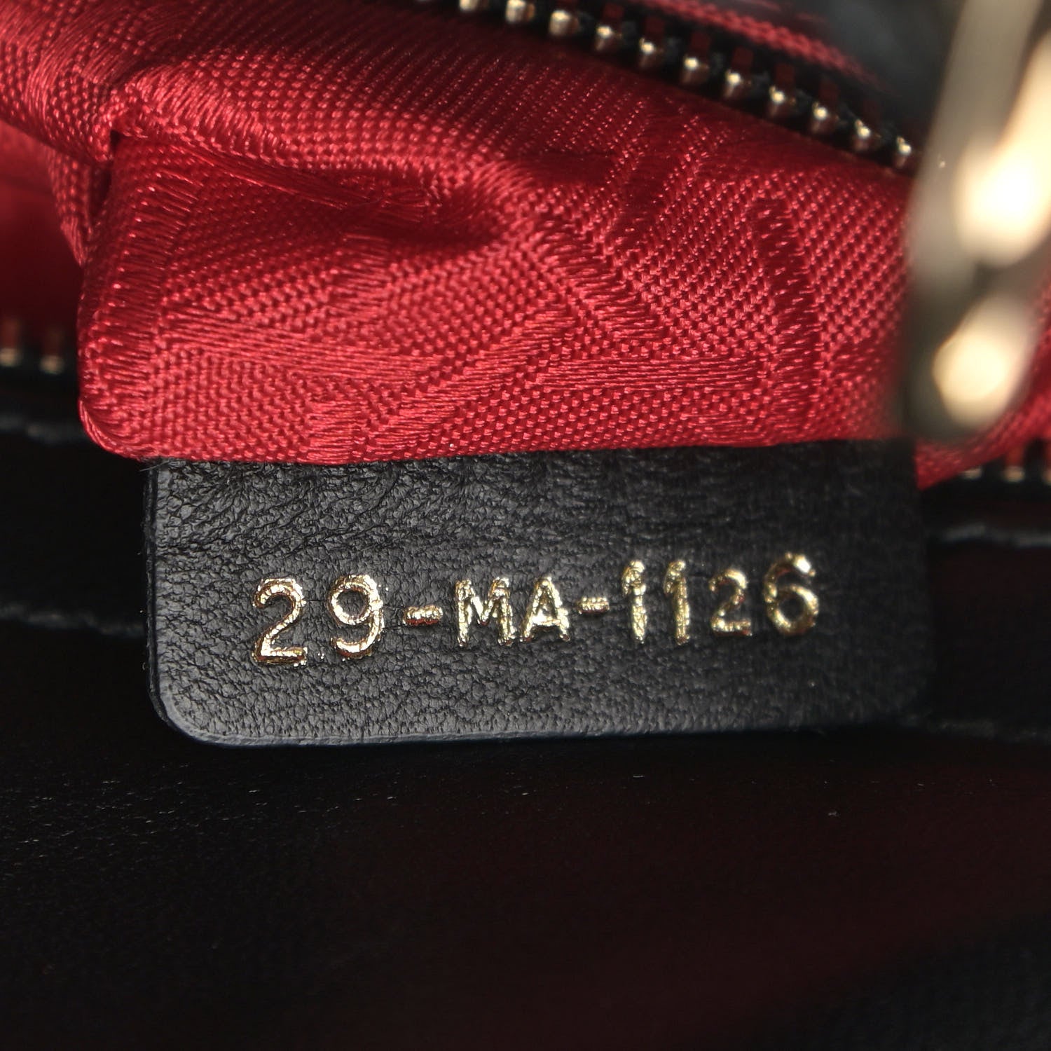 Christian Dior Lambskin Cannage Small Lucky Badges My Lady Dior Black 7 of 12