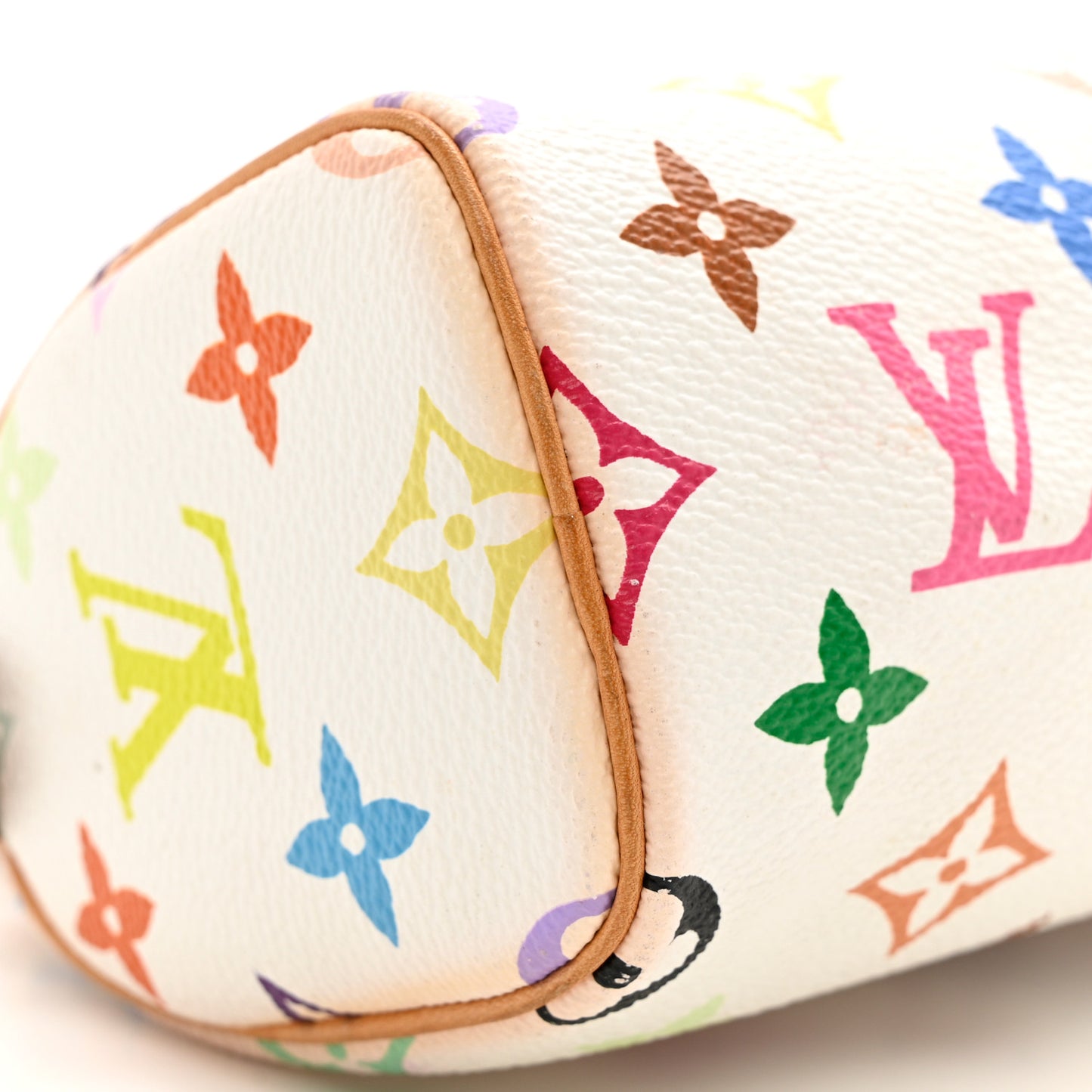 Monogram Multicolor Mini Sac HL Speedy White