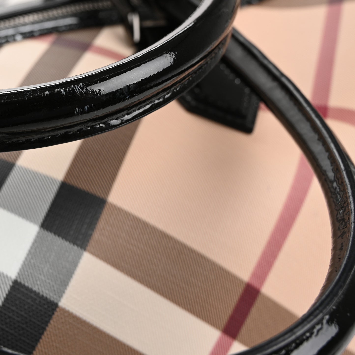 Supernova Check Duffle Bag Black