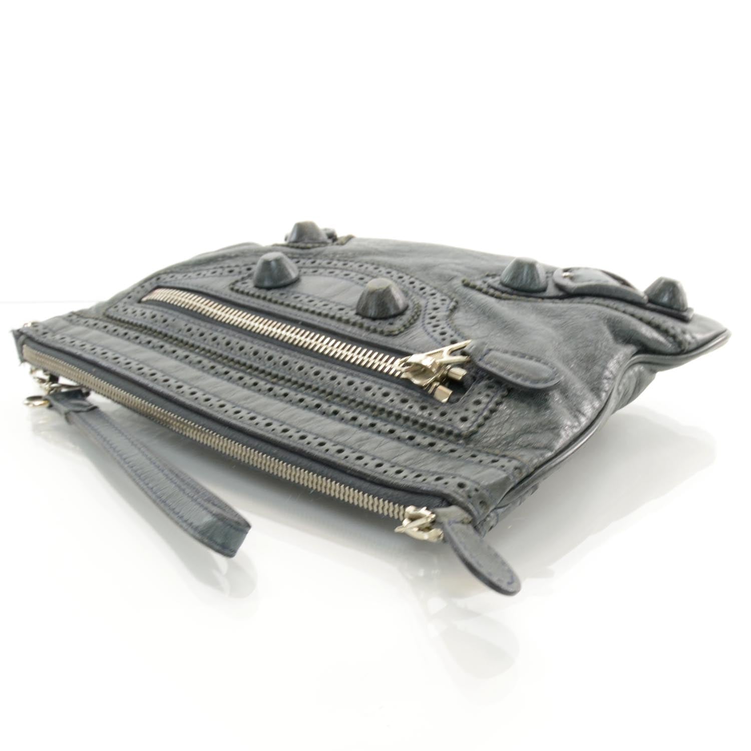 Balenciaga Agneau Covered Giant Handle Flat Clutch 3 of 7