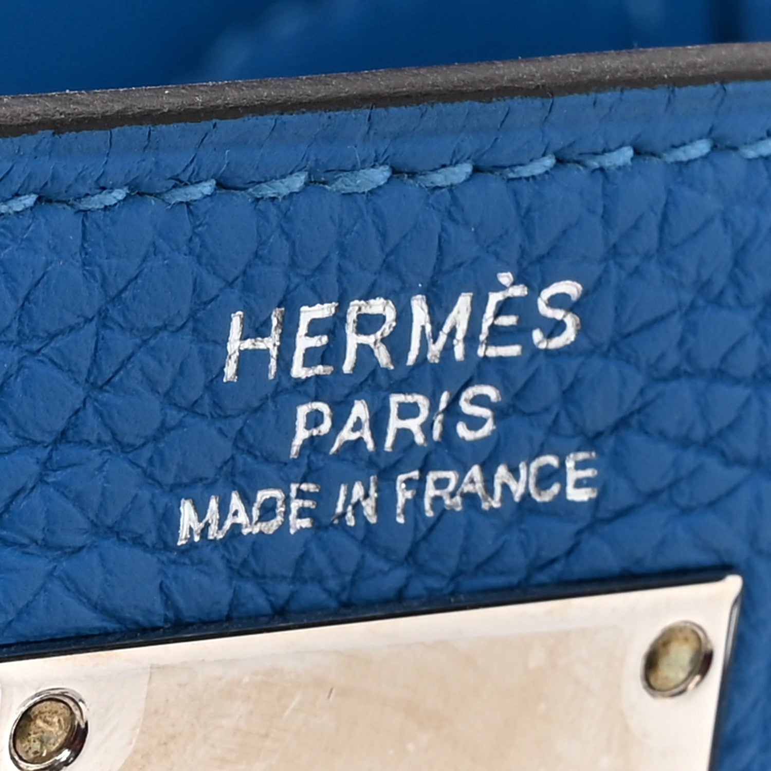 Hermes Togo Hac A Dos PM Bleu Hydra 6 of 10