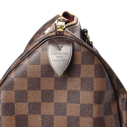 Louis Vuitton Damier Ebene Speedy 35 8 of 9