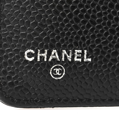 Chanel Caviar Quilted Medium Agenda Cover Black 5 of 7