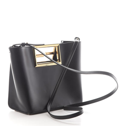 Fendi Vitello King Small Fendi Way Tote Black 2 of 7