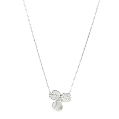 Tiffany Platinum Diamond Paper Flowers Pendant Necklace 1 of 4