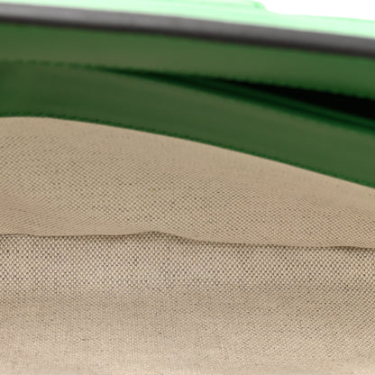 Gucci Calfskin GG Matelasse Large Slim Chain Shoulder Bag Spring Green Natural 5 of 10